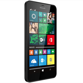 微软(Microsoft) Lumia 640XL LTE DS (RM-1096) 黑色 移动联通双4G手机 双卡双待