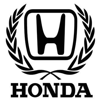 车贴纸 电动车个性定制反光火焰整车拉花遮划痕装饰改装 本田麦穗标