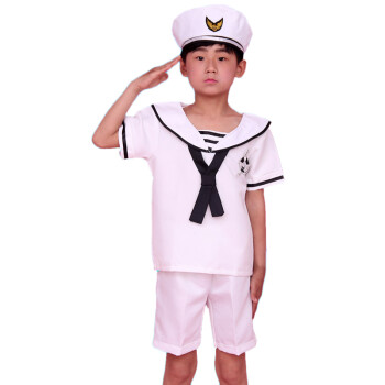 服小海軍表演服海軍合唱服男女小海軍服裝幼兒舞蹈軍裝六一兒童演出服