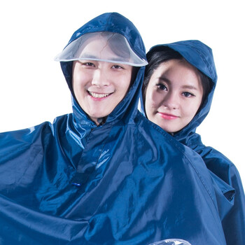 
                                        
                                        正招（kendo）户外骑行电动电瓶摩托车雨衣男女式双人雨披加大加厚 P3-N藏青色 5XL                