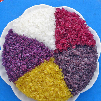 五色糯米饭 五彩糯米饭五色米花糯米饭450克