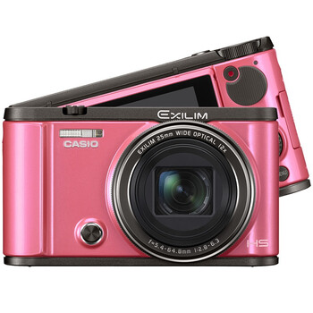 卡西欧（CASIO）ZR3500 数码相机  （1210万像素 3.0英寸液晶屏 12倍光学变焦 25mm广角）粉色