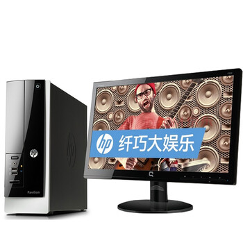 惠普（HP）400-515cn 台式电脑 （G1840 4GB 500GB DVD光驱 键鼠 win8.1）