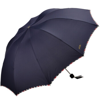 
                                        天堂伞雨伞超大晴雨伞遮阳伞加大加固碰水布雨伞3311E碰日用品 藏青色                