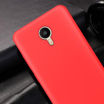 魅族metal手机保护套 手机壳 手机套软壳适用魅族metal 红色