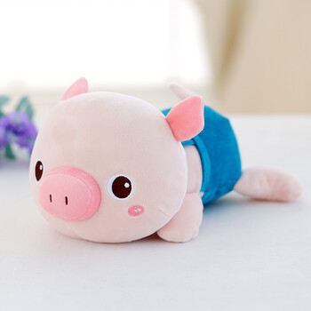 可爱卡通汽车摆件新车用除臭除味除甲醛竹炭包公仔玩偶 团团猪大号