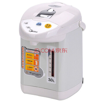 美的（Midea） 电热水瓶 3L 浅灰色 PD002-30T