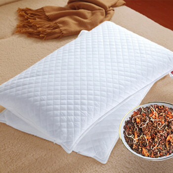 侧柏壳侧柏叶失眠安神助眠夏季凉枕头 r 纯棉粗布款