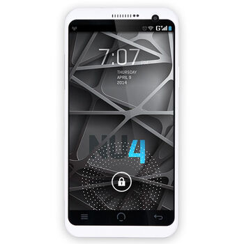 NUU NU4 联通3G智能手机 双卡双待 白色