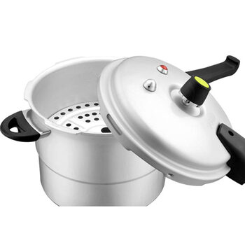 爱仕达ASD压力锅具 六保险电磁炉通用铝高压锅 送蒸格 JX7526TE 26CM