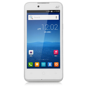酷派(Coolpad) 8707 白色 移动4G手机