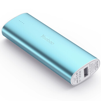 羽博 8000毫安 N4  移动电源/充电宝 蓝色 通用手机平板