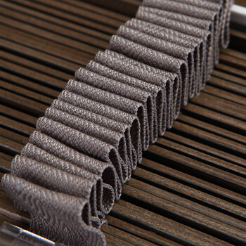 
                                        GRACEBLINDS 实木百叶窗帘 新品一线拉绳式百叶帘 省力系统百叶窗卷帘 MSJ-008栗色 50mm叶片+宽布带                