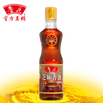 【鲁花直销 鲁花芝麻香油350ml 粮油调味 食用油