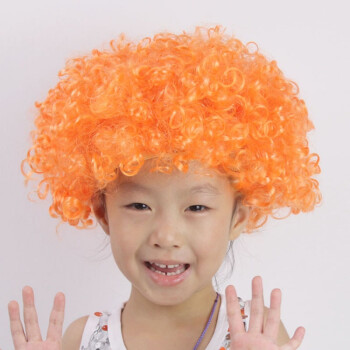 幼儿园儿童表演假发 小丑假发头套4