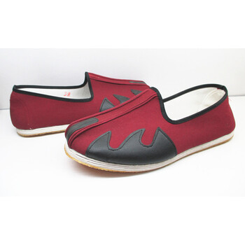 老北京布鞋传统纯手工千层底云头洒鞋复古男士单鞋踢死牛 黑色 39