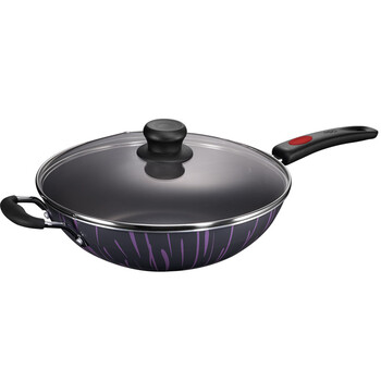 
                                        爱仕达炒锅ASD红点握姿少油烟不粘锅 烹饪锅具GT8332WG 32cm                