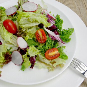 新鲜蔬菜沙拉地中海自助沙拉可送酱西餐凉拌健身餐（需洗切） 300g