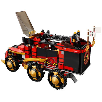 lego乐高儿童益智拼装积木玩具幻影忍者系列 忍者移动指挥所70750