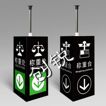 led灯箱三角形四方形亚克力led定制仿烤漆灯箱 四方收银台黑色 有机板