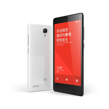 小米 红米Note 增强版 白色 电信4G手机 双卡双待