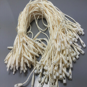 子母扣服装弹头吊牌绳塑料绳衣服线绳穿线工字型胶针排针吊粒葫芦透明