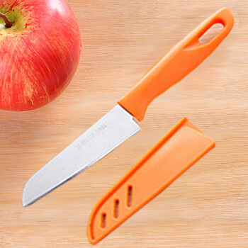 御壶堂 不锈钢水果刀瓜果刀折叠多功能去皮便携刮皮刀削皮刀子苹果刀