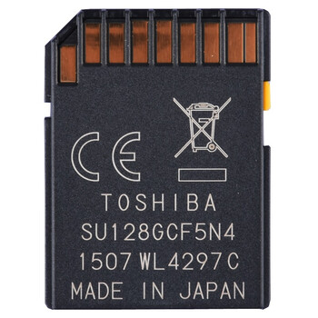 东芝（TOSHIBA）EXCERIA 极至瞬速 U3 SDXC-128G 读95M写60M 支持4K高清