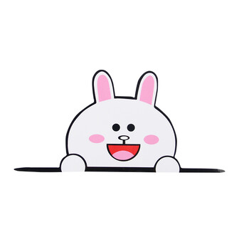 汽车后窗玻璃车贴 偷看贴纸 汽车个性卡通装饰反光贴 车身贴 可妮兔车