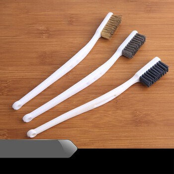 刷杜邦丝清洁除锈工业刷金刚核桃迷你不锈钢丝刷猪毛刷子 杜邦丝牙刷