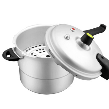爱仕达高压锅T型铝制压力锅六保险 24CM  JX7524TE 燃气电磁炉通用