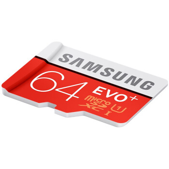 
                                三星（SAMSUNG）64GB UHS-1 Class10 TF(Micro SD)存储卡（读速80Mb/s）升级版            