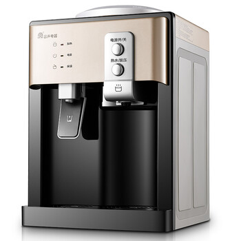 容声(rongsheng) 冷热型小型台式饮水机yr-12 香槟金 温热