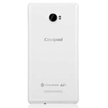 酷派 8729 移动4G手机 （4G ROM） 白色