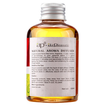 
                                                            ap藤条无火香薰150ml卧室浴室芬芳陶瓷摆件睡眠香氛精油厕所除臭装饰 茉莉                