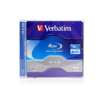 威宝 原装行货 盒装BD-R DL蓝鲸6X 50G大容量蓝光刻录光盘 空白光盘 碟片