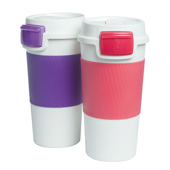 
                                        contigo 美国 男女便携随手杯摩根咖啡杯340ml 棕色                
