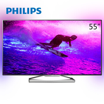 飞利浦（PHILIPS）55PFL6840/T3 55英寸 流光溢彩 4K超高清智能液晶平板电视机（京东微联APP控制）