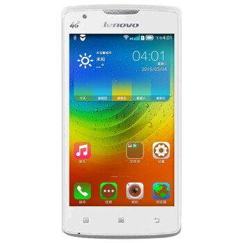 联想 A2800-D  移动4G 智能 手机 (4G ROM) 白色