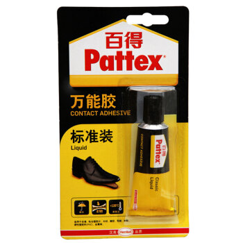 汉高百得 Pattex 超能胶水万能胶强力胶强力粘合修单鞋胶万能模型胶标准装px46s 30ml 单支装 图片价格品牌报价 京东