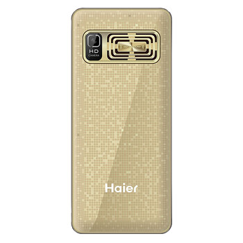 海尔（Haier）A210 移动联通2G老人手机 老人手机  双卡双待 金色
