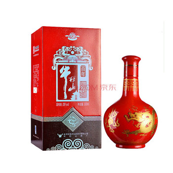 百年牛栏山二锅头白酒 10年 浓香型白酒 38度500ml 牛栏山十年 红瓶