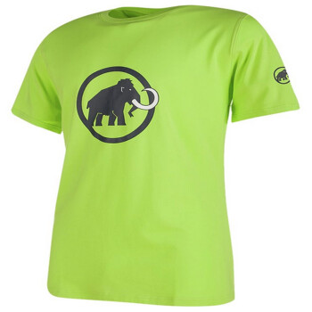 致遠天地 mammut 猛獁象純棉t恤 logo t-shirt 綠色 sprout s