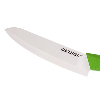 
                                        德利尔（DELIER） 德利尔(delier) 刀具 陶瓷刀套装厨具套装5件套 绿色                