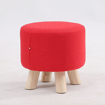菲卡思(feikasi) 凳子时尚创意客厅沙发搁脚凳实木换鞋小板凳家用茶几