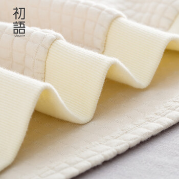 初语春季卫衣女棒球服宽松休闲运动学生套头卫衣女8530521903 米白 L