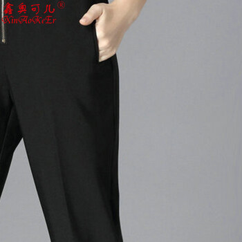 鑫奥可儿  新款夏吊带复古时尚女潮流行休闲职业背带裤15B16# 黑色 M