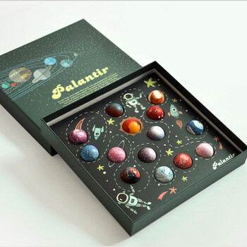 嘉年华(christmas carnival) 纯可可脂星空星球巧克力礼盒装送人礼物