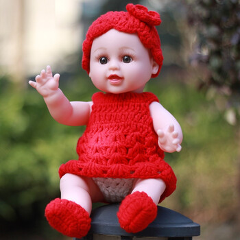 智能仿真婴儿洗澡洋娃娃软胶宝宝早教过家家儿童公主女孩玩具娃娃