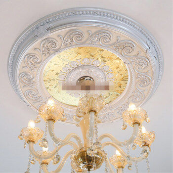 香二嫂 欧式灯盘灯池装饰造型 客厅天花板装饰吊顶材料 雕花吊灯灯盘